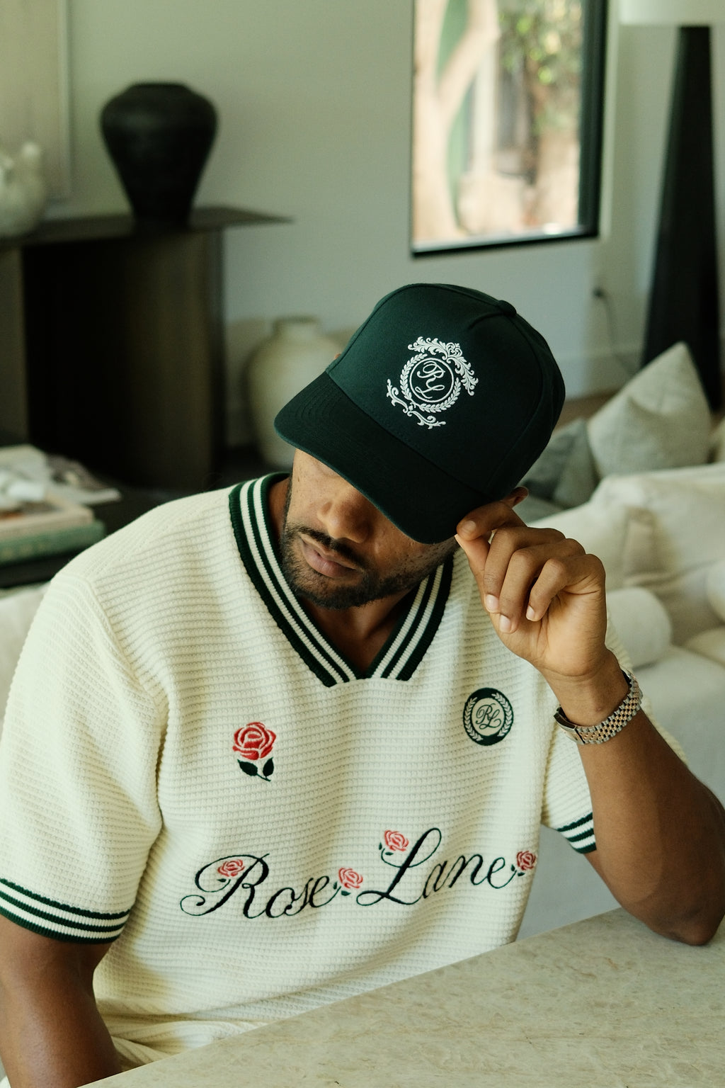 royalty wool hat - emerald