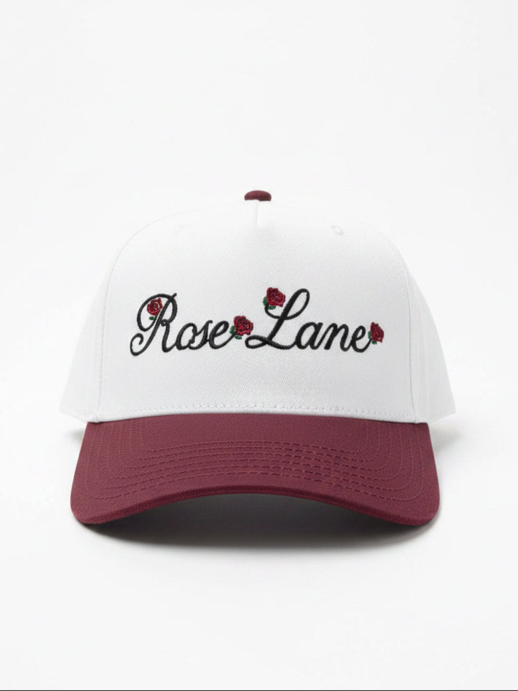 true bloom hat - maroon