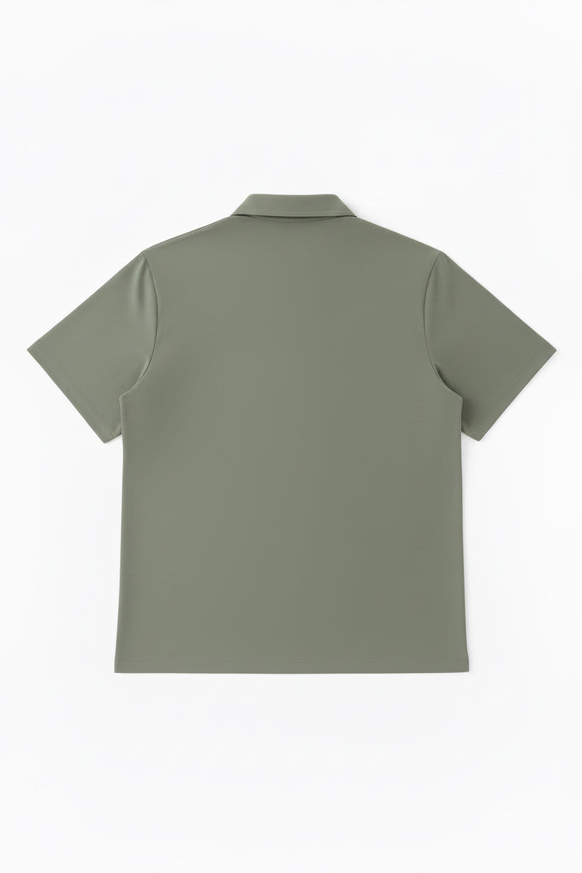 prestige quarter zip - sage green