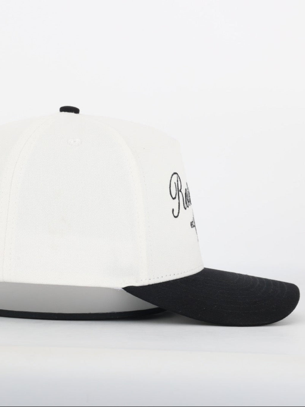 Rose Lane Logo Hat - white/black