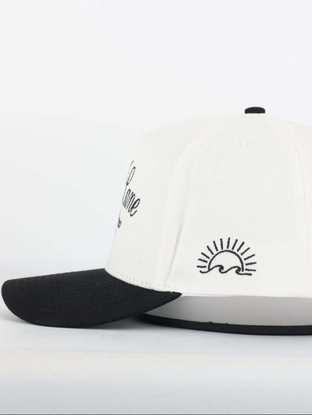 Rose Lane Logo Hat - white/black
