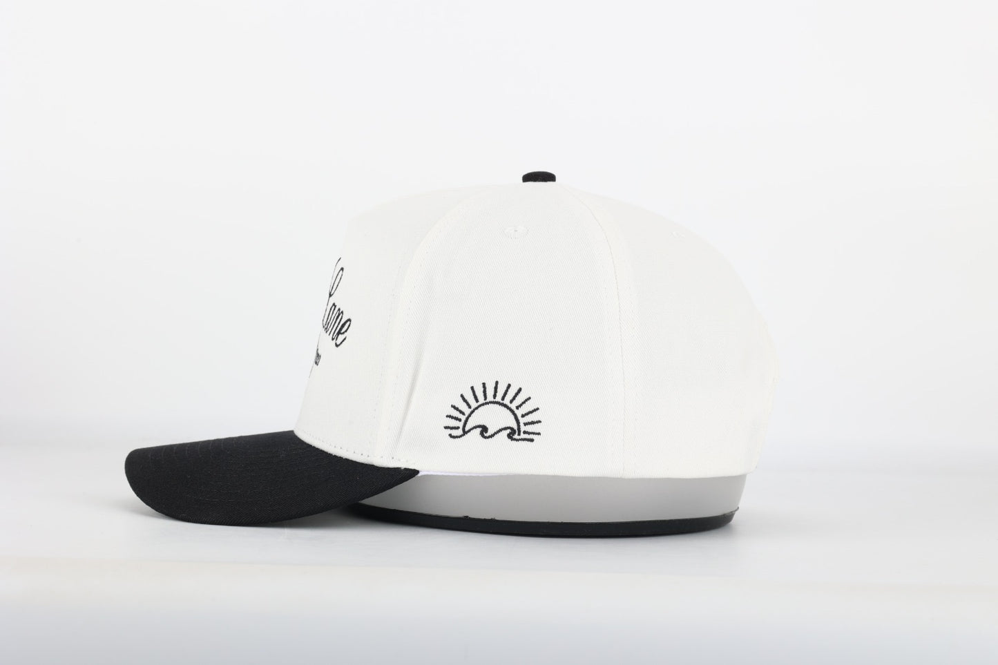 Rose Lane Logo Hat - white/black