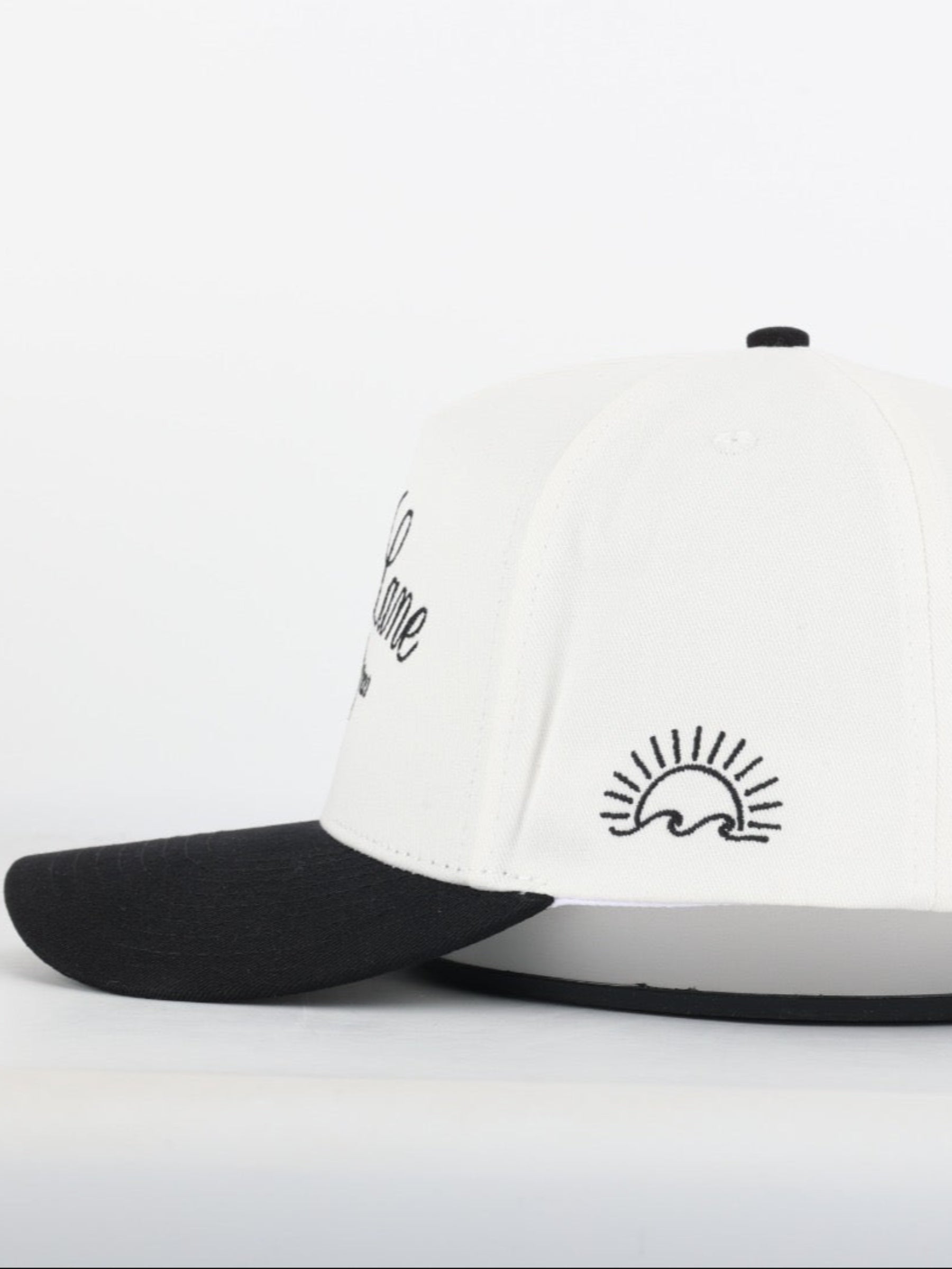 Rose Lane Logo Hat - white/black