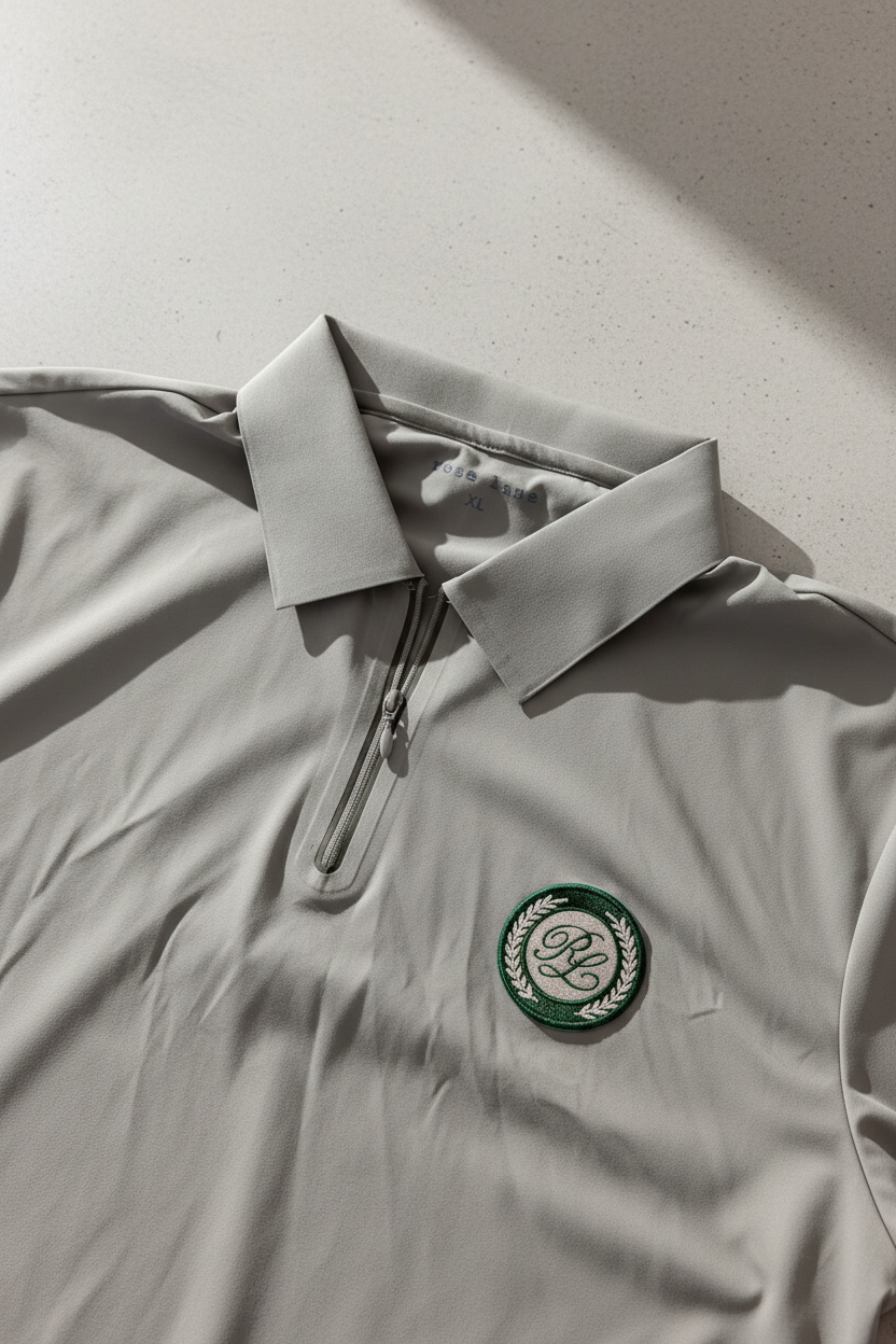 prestige quarter zip - sage green