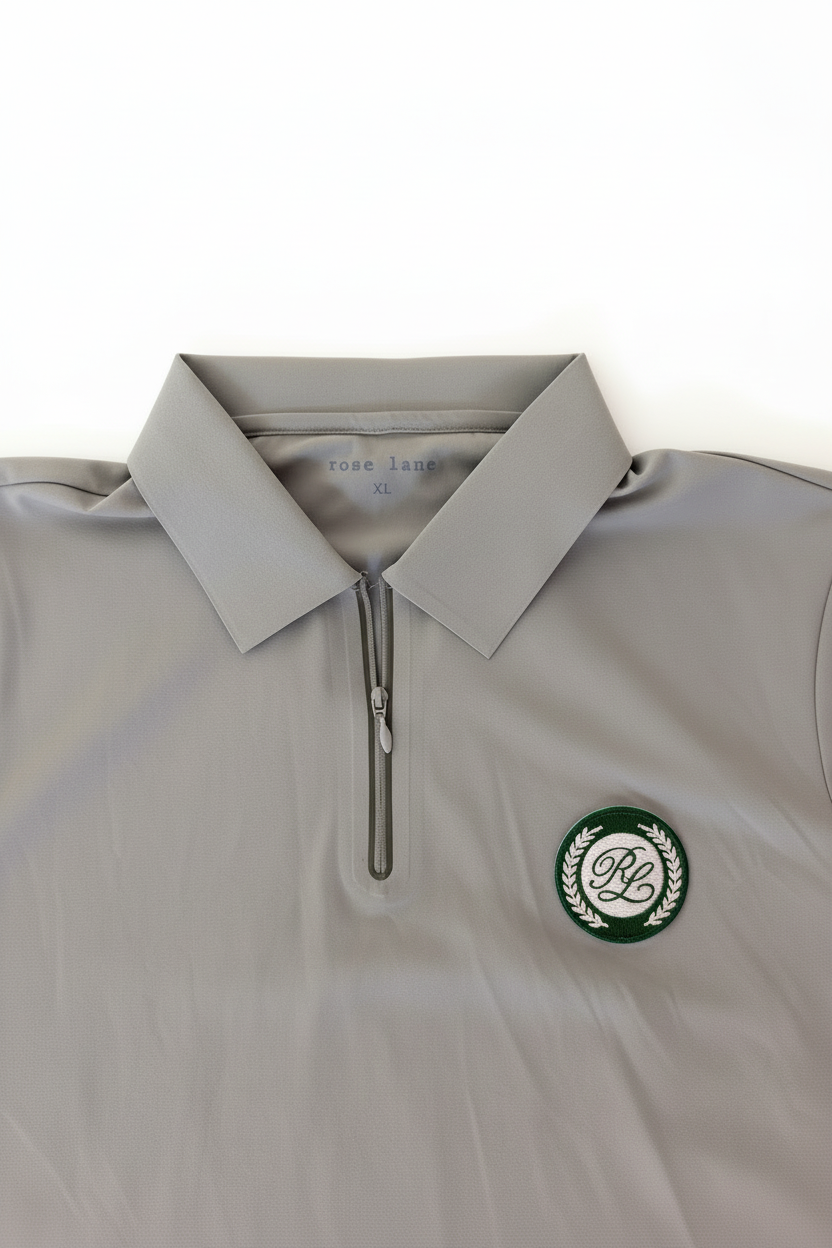 prestige quarter zip - sage green