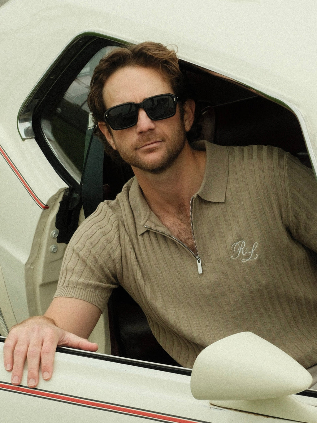 par iv quarter zip - olive