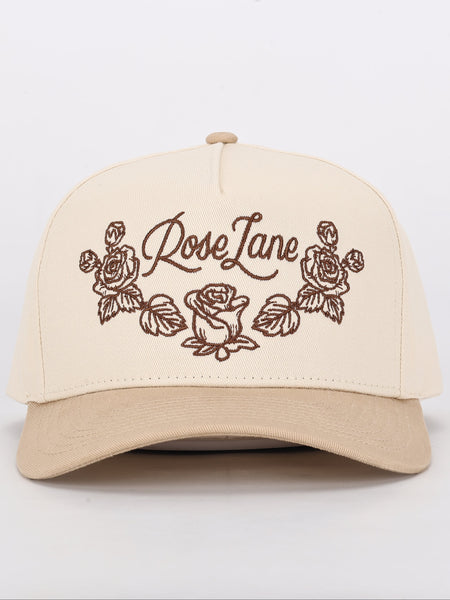 floral hat - beige – Rose Lane Clothing display picture 1