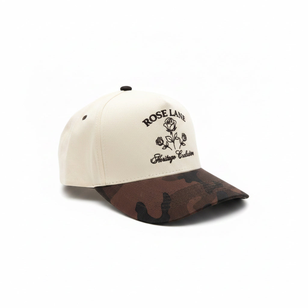heirloom heritage hat - brown camo