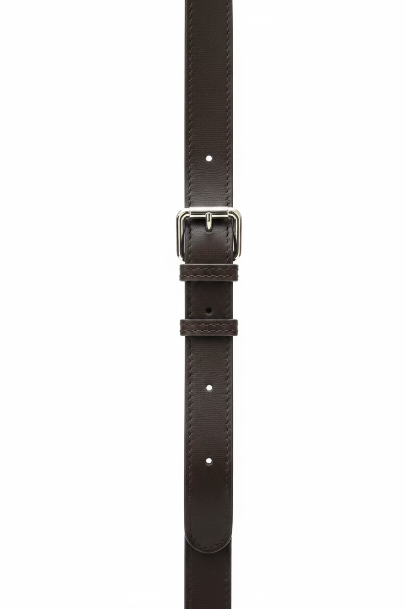 cafe racer woven genuine leather bag